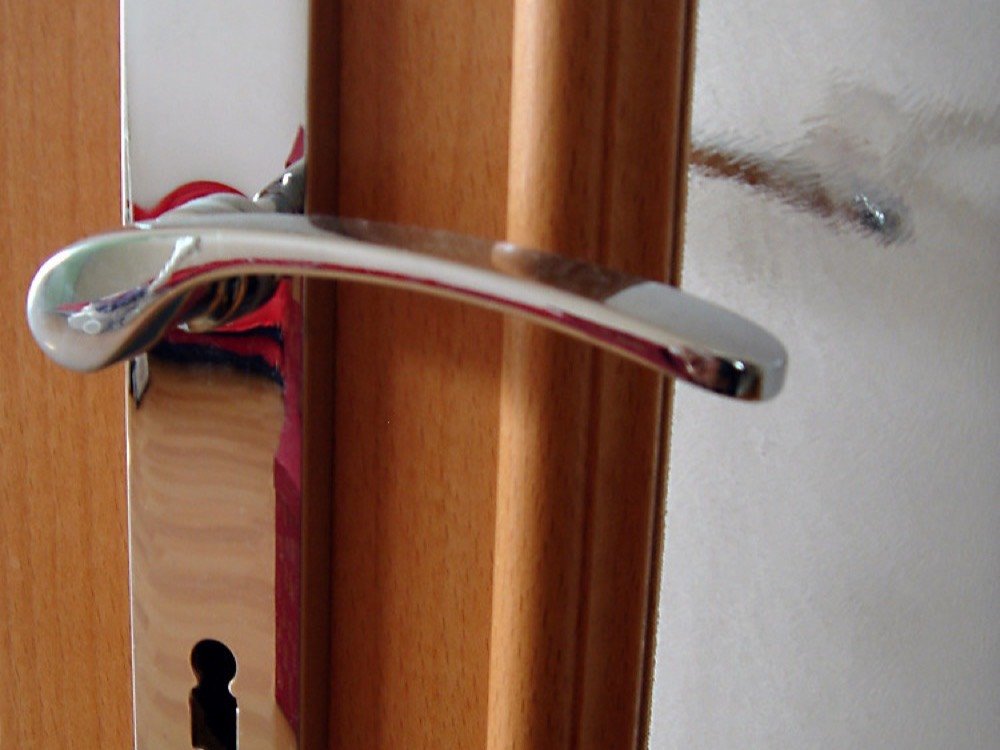Lever Handle on Rose